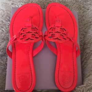 Hot pink Miller patent size 8 Tory Burch’s!